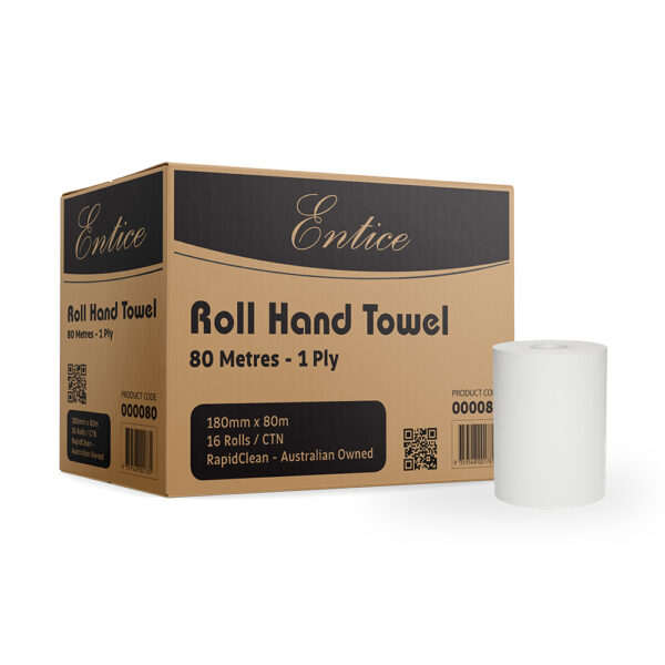 Entice Roll Hand Towel 80m