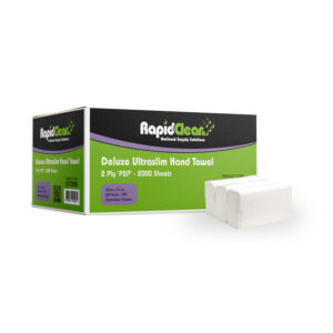 RapidClean Deluxe Ultraslim Hand Towel 2000 Sheets