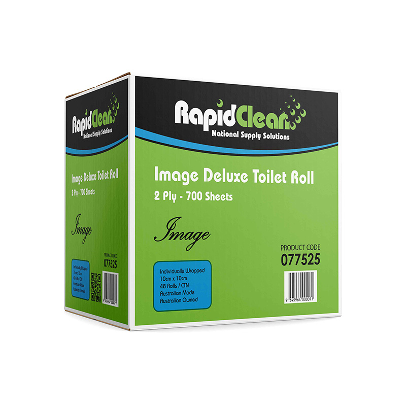RapidClean Image Deluxe Toilet Tissue Roll 400s - 700s - Image 7