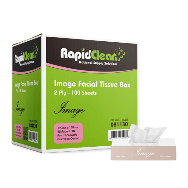 RapidClean Image Facial Tissues
