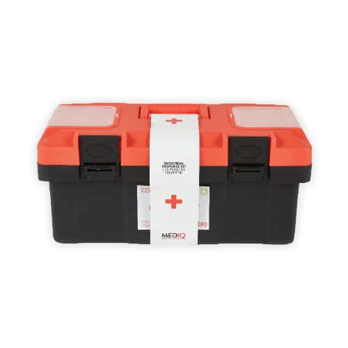 Mediq Industrial/Construction First Aid Kit Tackle box style