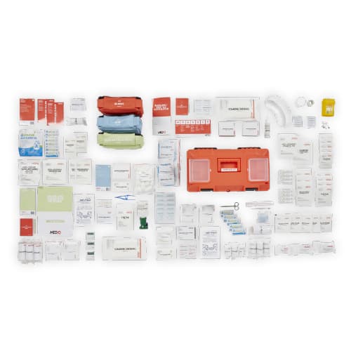 Mediq Industrial/Construction First Aid Kit Tackle box style - RapidClean