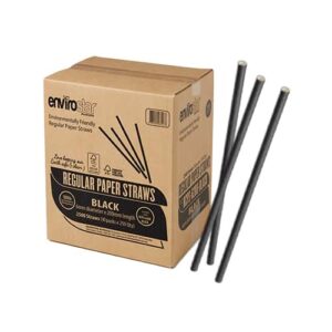 Envirostar Regular Paper Straws 6mm
