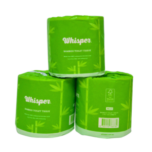 Whisper Bamboo Toilet Roll 3ply