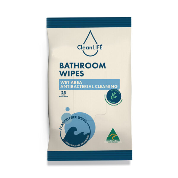 CleanLIFE Bathroom Disinfectant Wipes