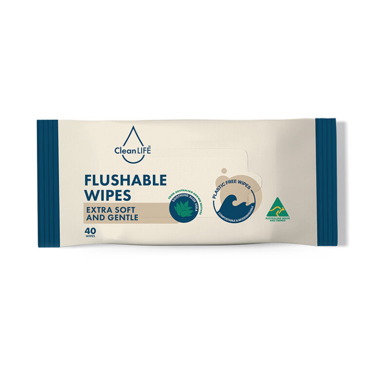 CleanLIFE Flushable Wipes