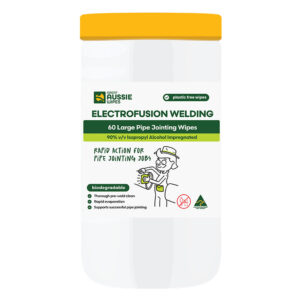 Great Aussie Wipes Electrofusion Welding 60 Wipe Canister
