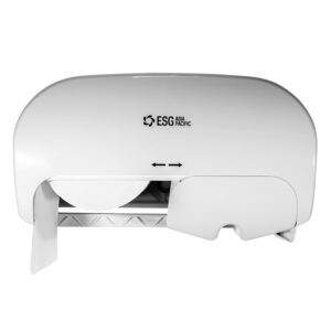 ESG Slim Controlled-Use 2-Roll Toilet Tissue Dispenser