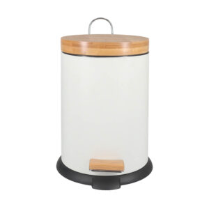 Eco Basics Rubbish Bin 3L - White