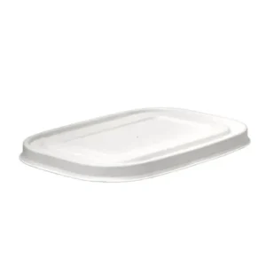 BioPak Plant Fibre Rectangle Lids for Paper Containers & Bowls