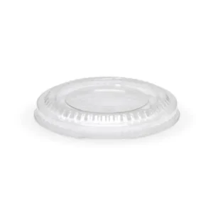BioPak 250ml Flat PLA Paper Bowl Lids
