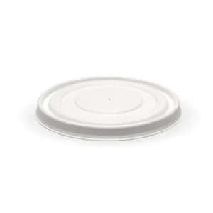 BioPak 90mm Plant Fibre Lids for Paper Containers & Bowls